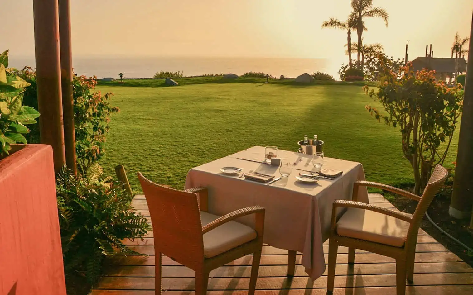 Dinner at Ritz Carlton Abama in Tenerife, Canary Islands