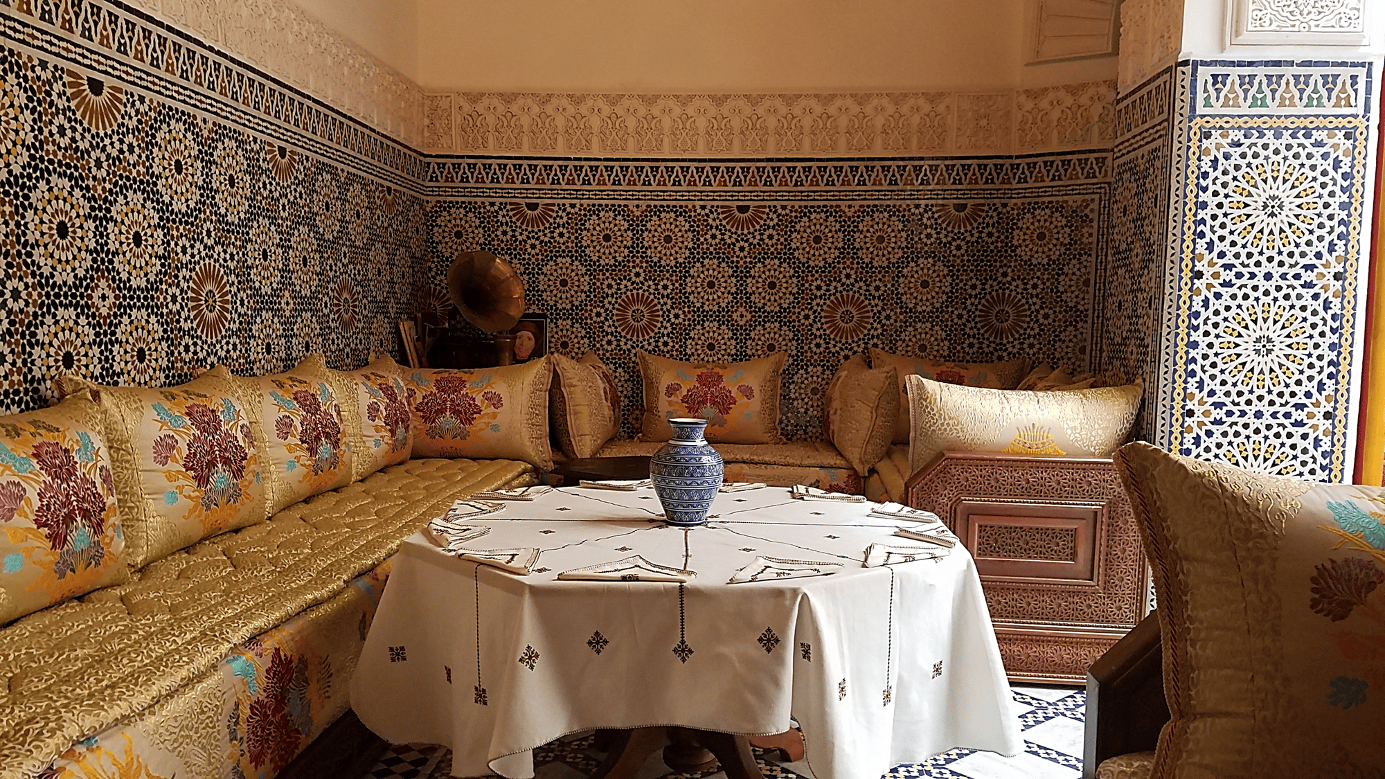 Riad Interior - Holidays in Morocco