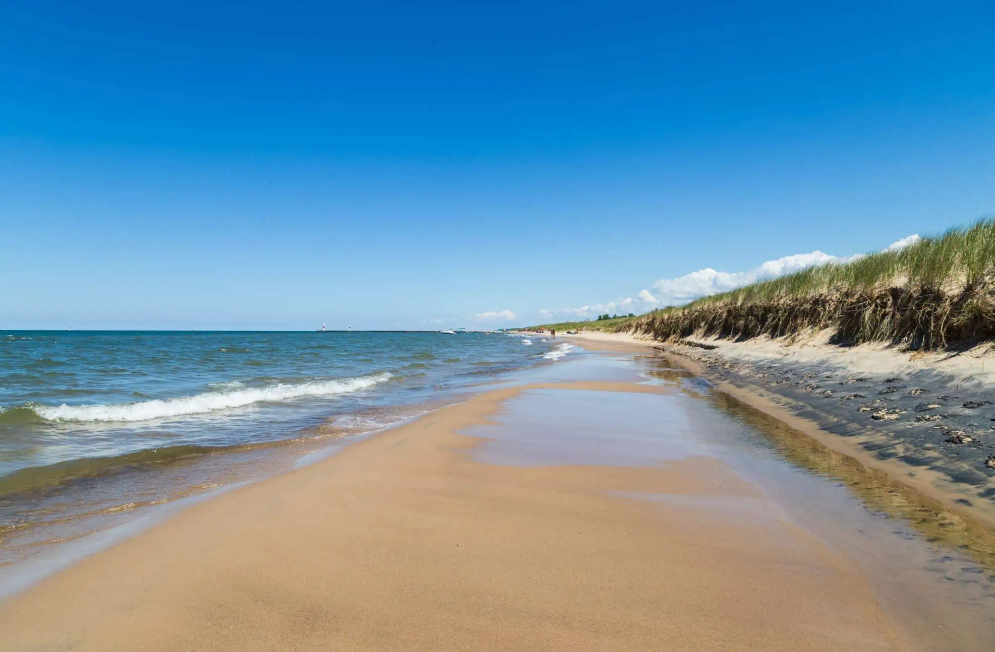 Oval Beach - American Midwest Beaches