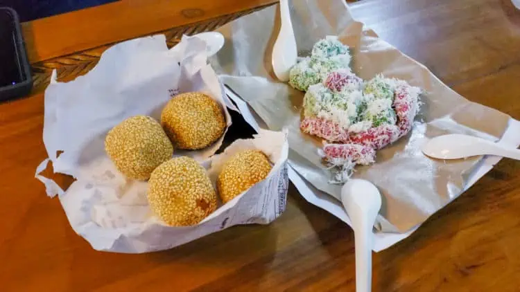 Cenil and klepon - Things to do in Yogyakarta