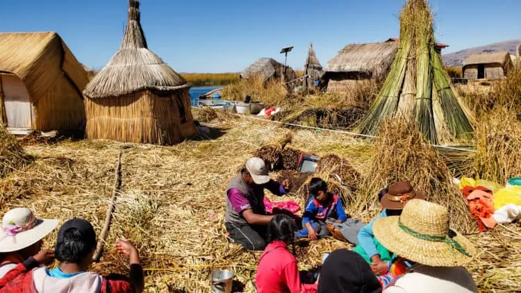 Floating island - Uros Titicaca Lodge