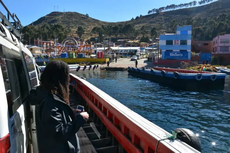 Tiquina Strait - Uros Titicaca Lodge