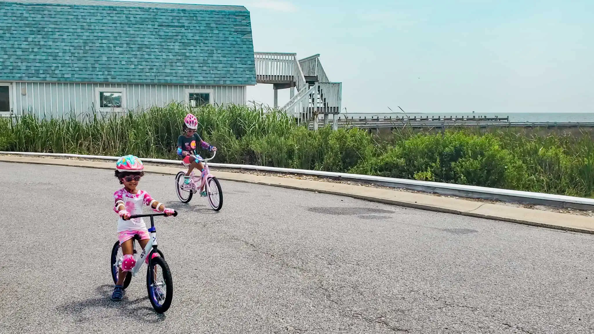 Cycling at Outer Banks Beach