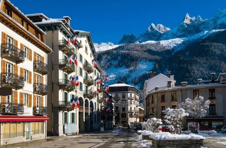 Best European Ski Resorts - Chamonix Mont Blanc