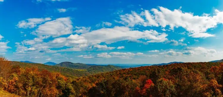 Shenandoah National Park - Best Fall Vacations in the US