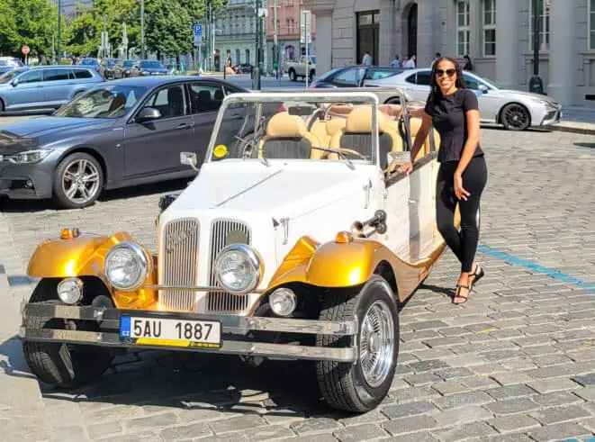 Classic car tour - things to do in Prague