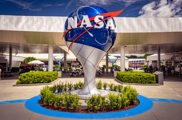 Globe at Kennedy Space Center