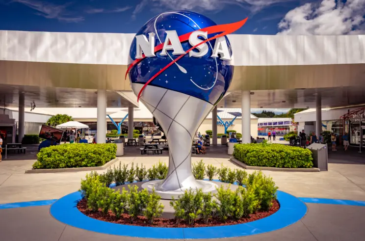 Globe at Kennedy Space Center