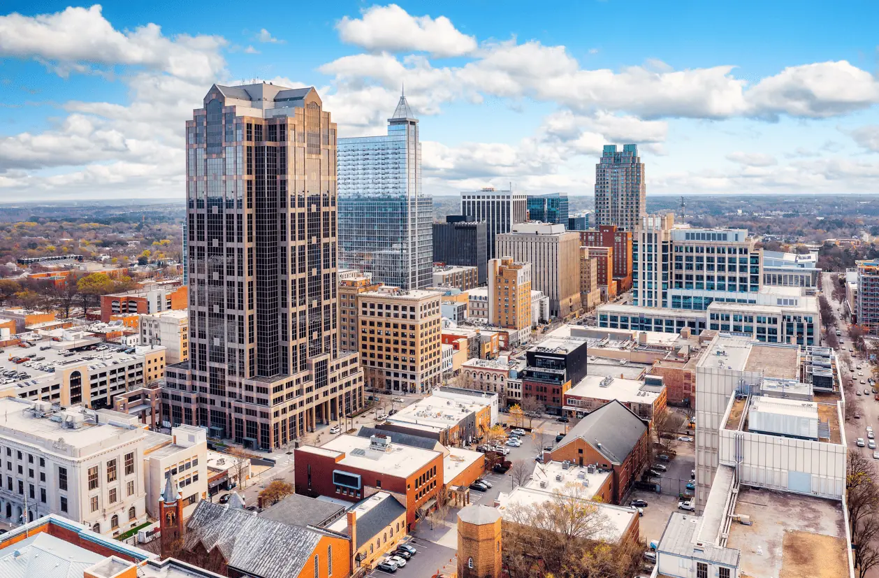 Cities in North Carolina - Raleigh