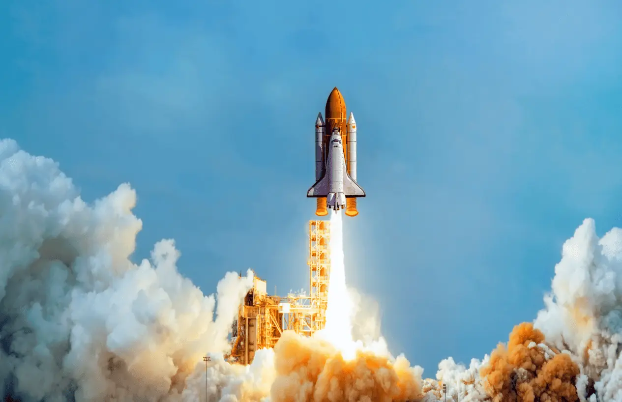 Shuttle Launch at Kennedy Space Center