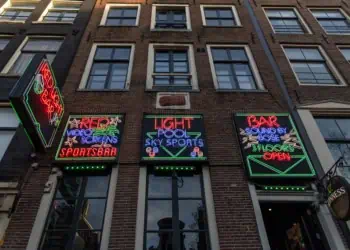 The Amsterdam Red Light District