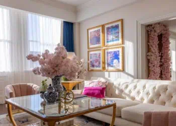 Washington DC Cherry Blossoms are celebrated at a suite at the Waldorf Astoria Washington DC