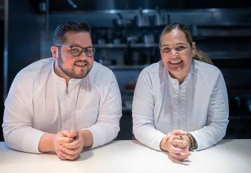 Chefs Guerra and Mora at Mita DC