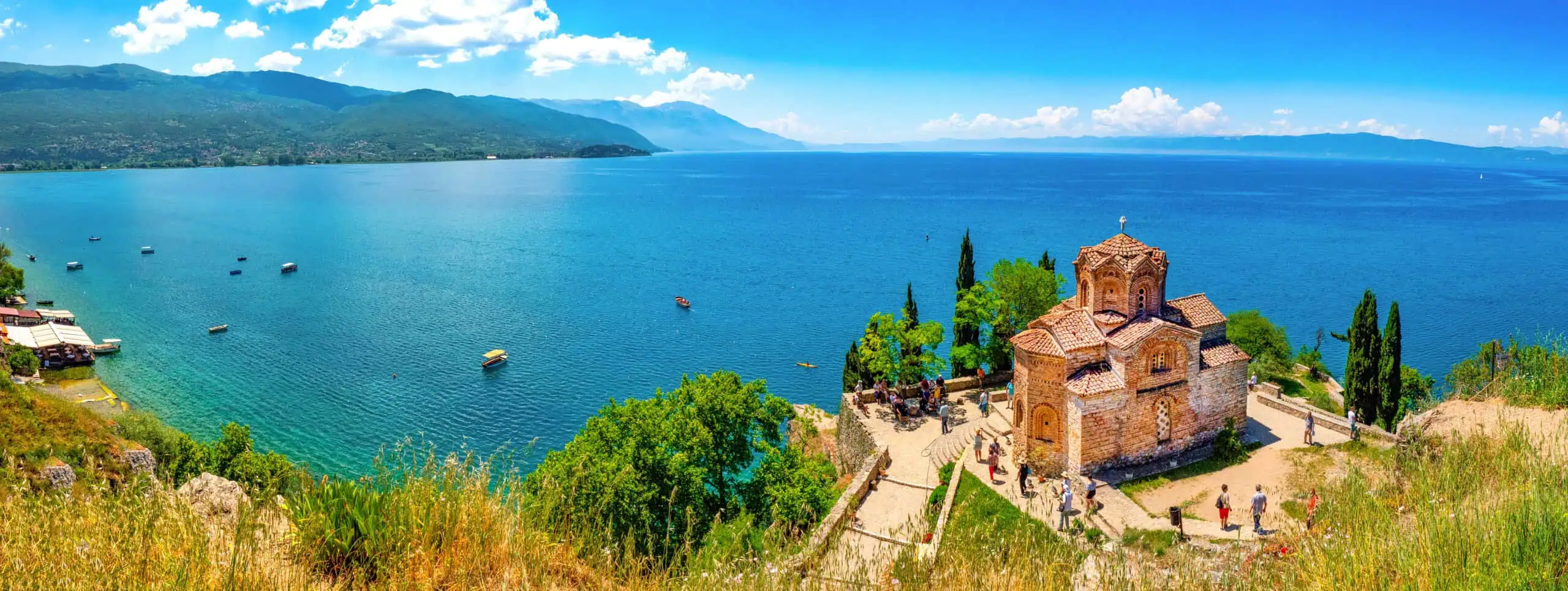 Beautiful coastline of Albania