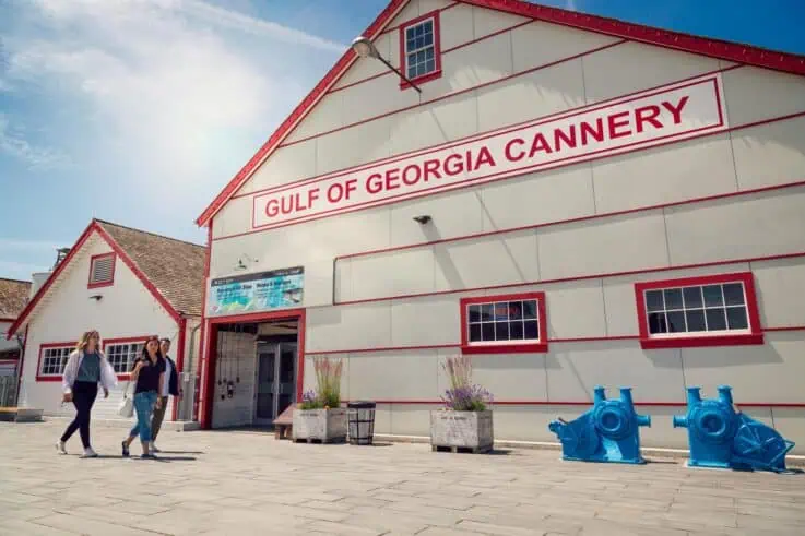 Gulf of Georgia Cannery in Steveston Village, British Columbia.